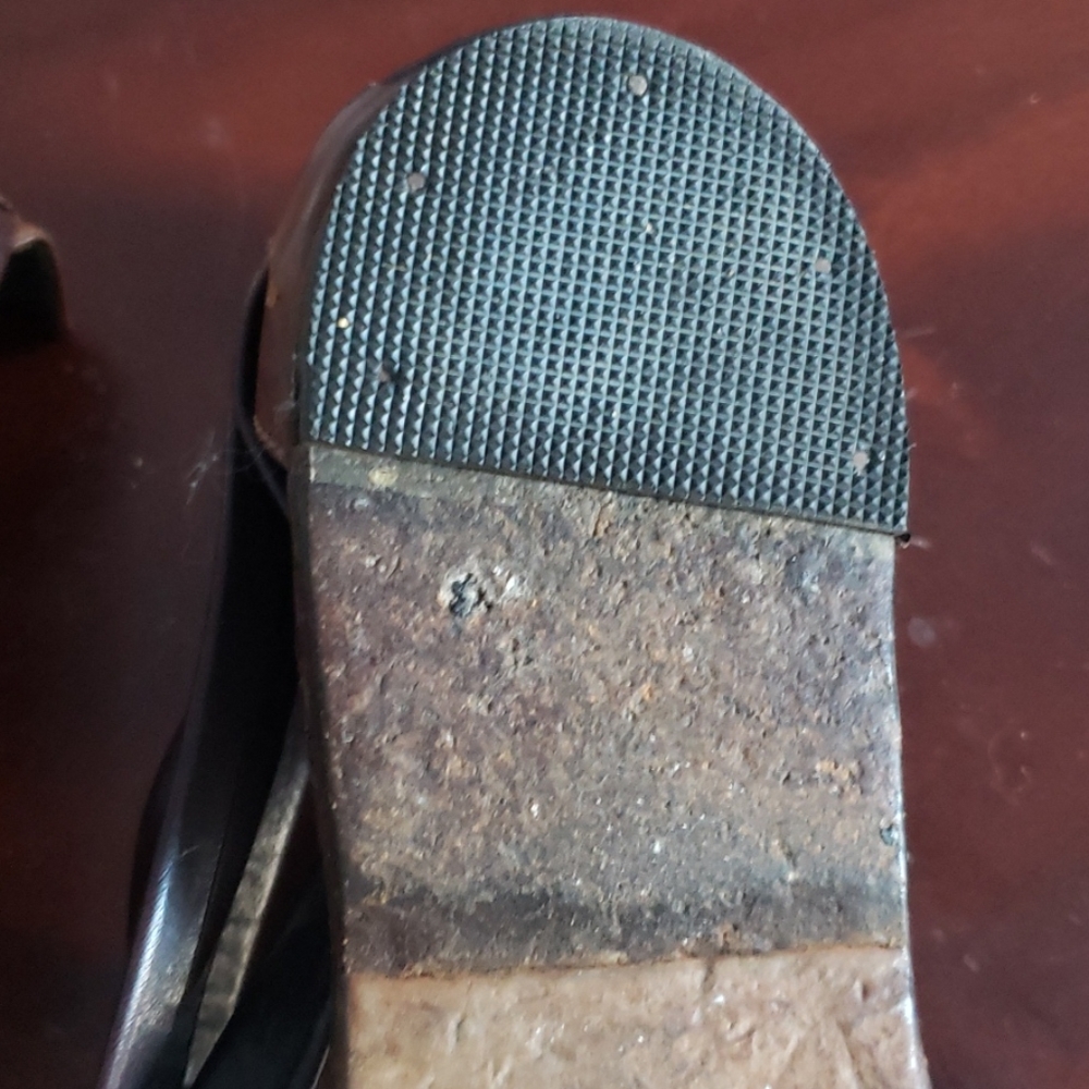 WOMEN'S ITALIAN VINTAGE SANDALS - Picture 7 of 7